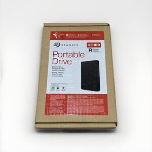 Seagate STGX4000400 Portable 4 TB USB 3.0 External Hard Drive - Black